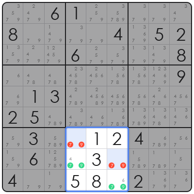 easy 6x6 sudoku