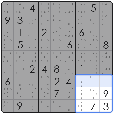 mini sudoku game